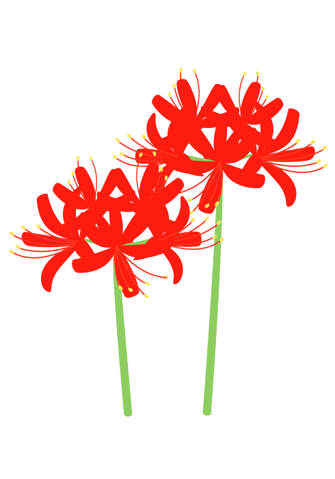 ヒガンバナ 彼岸花 の花 高品質な無料のフリーイラスト素材集