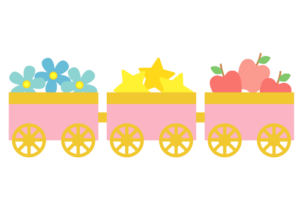 おもちゃの電車