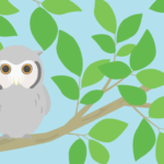 木の上のフクロウ