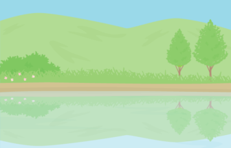 
池・湖（水鏡）
