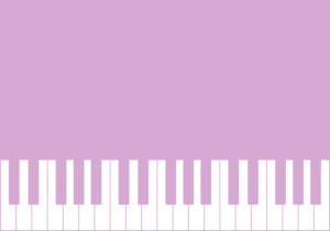 音楽背景（ピアノの鍵盤）