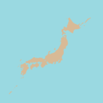 日本地図背景