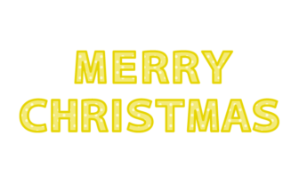 クリスマス「Merry Chritstmas」の飾り文字