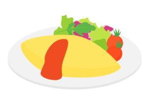 オムレツ