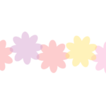 花形の分割枠（一文字フレーム）