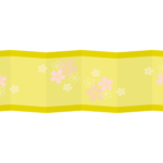 屏風の分割枠（一文字フレーム）