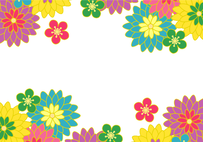 上下枠（和風装飾）