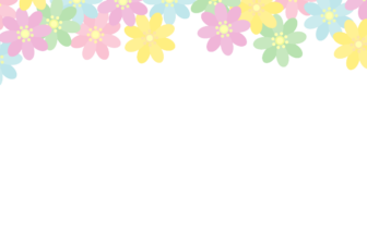 上部装飾枠（花装飾）