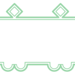 電車形フレーム（二重線枠）