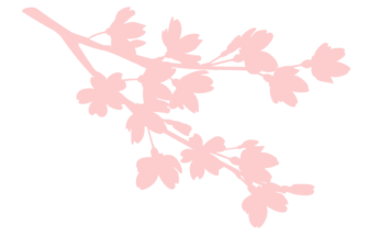 シルエットデザイン（サクラ）