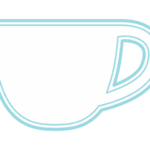 カップ形フレーム（二重線枠）