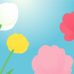 二十四節気の清明（チューリップ）