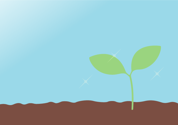 七十二候の草木萌動