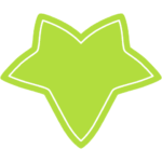 アイビー形フレーム（塗りつぶし枠）