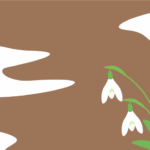 七十二候の土脉潤起（スノードロップ）