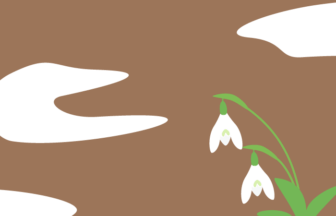 七十二候の土脉潤起（スノードロップ）