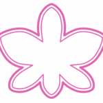 デンファレ形フレーム（二重線枠）