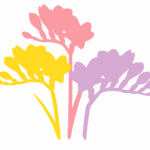 シルエットデザイン（フリージア）