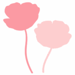 シルエットデザイン（ポピー）