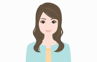 女性の髪形（ウェーブヘアー）