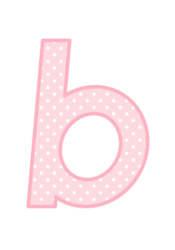 アルファベット「b」