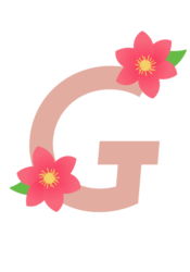 アルファベット「G」