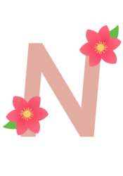 アルファベット「N」