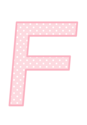 アルファベット「F」