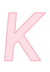 アルファベット「K」