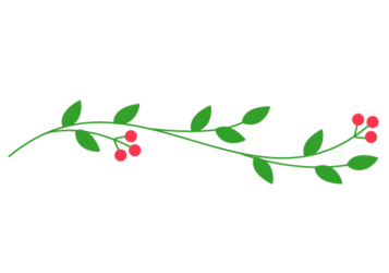 植物の飾り罫線