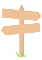 木製標識