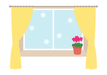 窓（冬）