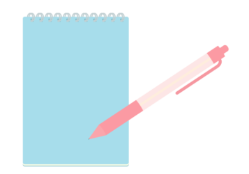 メモ帳とシャープペン