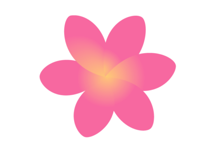 プルメリアの花～かわいい無料のフリーイラスト素材集