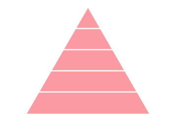 ピラミッド（5段）