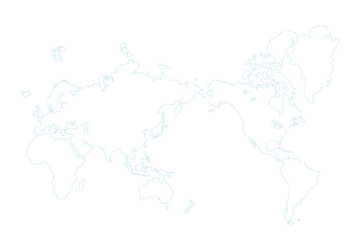 世界地図（線のみ）