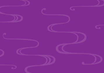 紫色の流水文様