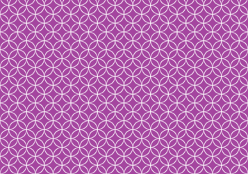 紫色の七宝文様の背景