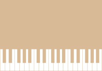 音楽背景（ピアノの鍵盤）