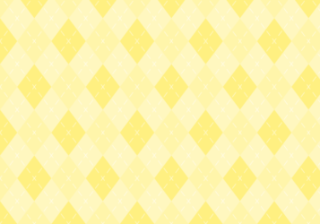 黄色のアーガイル柄背景