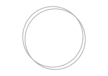 円形フレーム（二重枠）