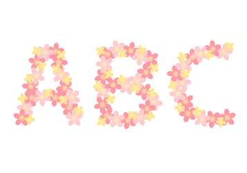 アルファベット「ABC」