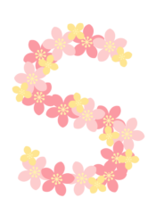 アルファベット「S」