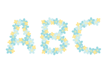 アルファベット「ABC」