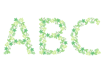 アルファベット「ABC」