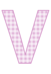 アルファベット「V」