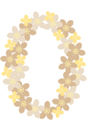 飾り数字「0」