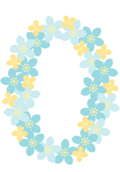 飾り数字「0」