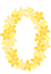 飾り数字「0」
