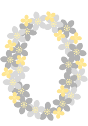 飾り数字「0」